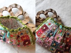 Atelier patchwork "pochette fleurie"