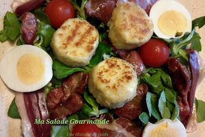 Ma salade gourmande