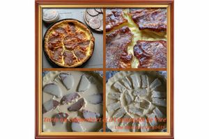 Tarte au camembert et à l'andouille de Vire