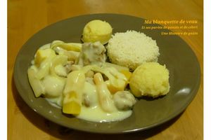 Ma blanquette de veau et ses purées de panais et céleri - Battle Food #36