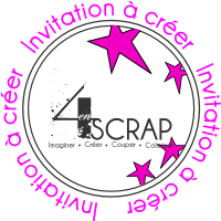 Invitation à créer N°3 - 4 en scrap
