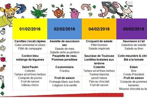 MENUS SEMAINE 5