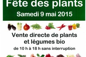 Fête des plants Samedi 9 mai au jardin de Cocagne Solembio