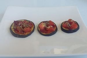 toast d'aubergines