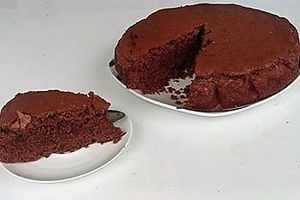 gâteau au chocolat à la crème de riz