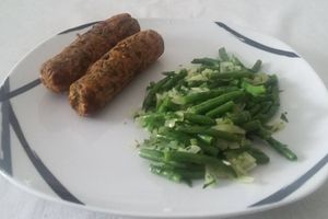 saucisses aux herbes