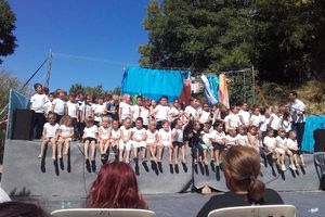 Spectacle de fin d'année à l'école de Lumio