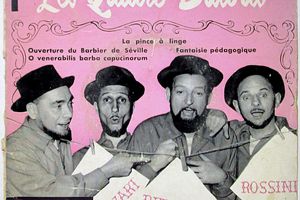 les grands musiciens revus et corrigés par: les quatre barbus - série 1