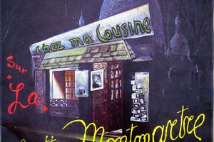 soirée chez "ma cousine" sur la butte Montmartre - 1959