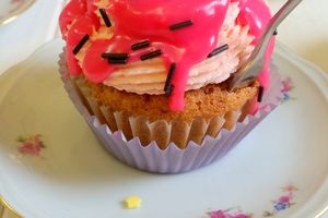 Cupcakes à la fraise