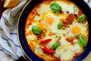 Oeufs façon tchoutchouka