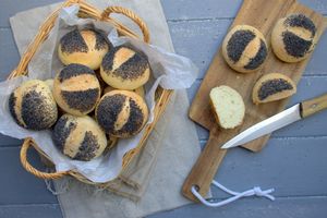 Petits pains aux graines de pavot