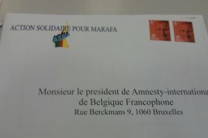 Correspondance de ASMA à Amnesty International