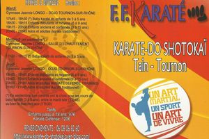 rentrée 2015 du karaté-do shotokai le mardi 1er septembre