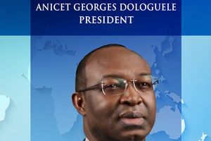 LE CANDIDAT DE L'URCA, ANICET GEORGE DOLOGUELE REMERCIE LES ACTEURS DE LA TENUE DE CES FOUTUES ELECTIONS ET MET LES PENDULES A L'HEURE