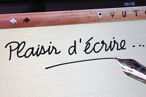 J'écris