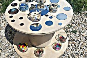Loose parts et jeux d'eau