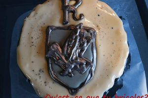 Gateau très chocolat Serdaigle ou comment faire plaisir à sa petite filleule (ok, plus si petite que ça...)