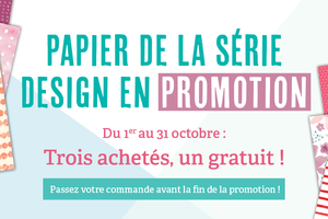 Fête de la carterie : promotions chez stampin'up !