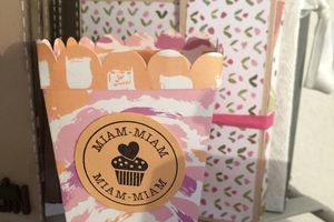 Cornet de Pop-corn... avec le nouveau papier