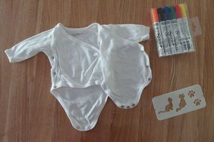 DIY - customisation des bodys de bébé