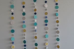 DIY - Créer une guirlande en papier pour bébé