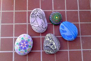 DIY - Galets peints