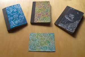 DIY - Carnet personnalisé avec la distress ink