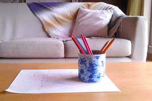 DIY - Jolie boîte de rangement pour bébé