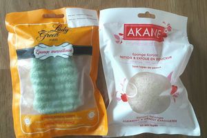 Les éponges de Konjac
