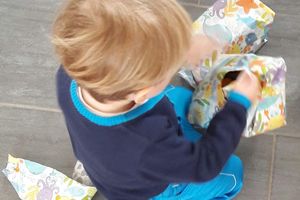 Les cadeaux de Tiboy pour ses 2 ans !