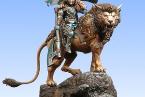 Hobby : Prince haut elf sur lion