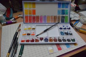 Aquarelle découverte Palettes Daniel Smith