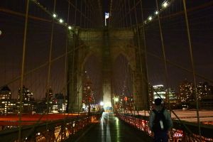 New-York : Brooklyn bridge