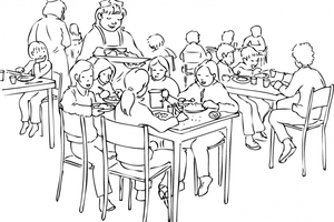 La cantine : la recherche de l'équilibre alimentaire