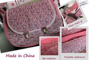 Besace made in china