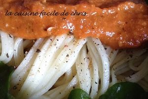 Pesto tomates poivrons