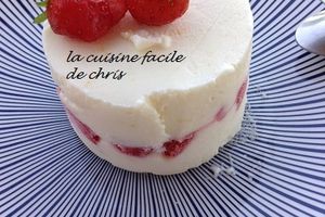Semifreddo citron et fraises