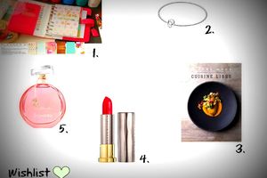Wishlist Juillet & Birthday