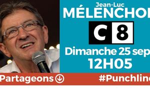 Mélenchon à la nouvelle émission politique de Laurence Ferrari sur C8