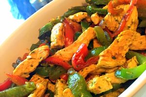 Poêlée minceur de poulet au curcuma