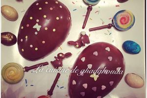 🐰🥚Chocolat fourré aux fruits secs 🍭🍫