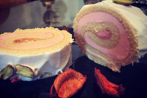 🍥Gâteau roulé a la vanilles 🍰