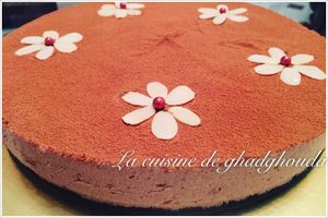 🍰 gâteau chocolat et mousse café☕️🍫