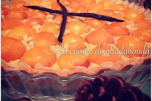 🍑Tarte aux abricots et crème pâtissière🍰