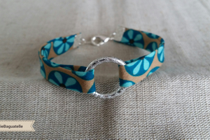 Bracelet tissu vintage 2