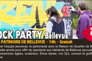 RENC'ART HIP HOP / BLOCK PARTY BELLEVUE / DJ MOD'EST / MERCREDI 29 MARS 14H