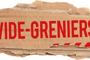 Vide-grenier le 17 septembre 2016