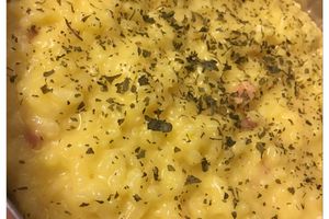 Risotto au Safran et Lardons