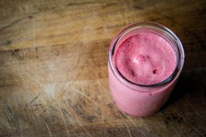 Mousse de framboise
